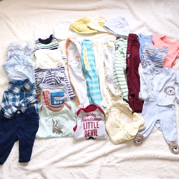 Carter's Other - 25 pieces! Newborn bundle